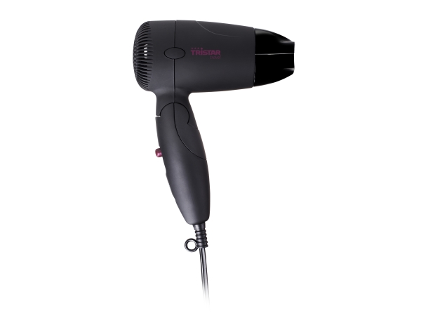 Tristar Hd-2359 Reisehaartrockner, Schwarz, Violett, Monochromatisch, Hängeschlaufe, 1,7 M, 1200 W, 120-230 V