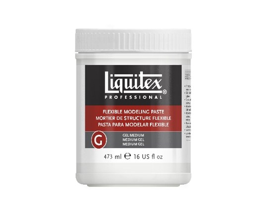 Acrylic Medium Flexible Modeling Paste 473Ml