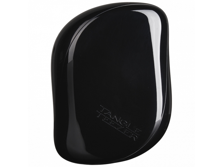 Tangle Teezer Compact Styler, Universaali, Leveä hiusharja, Musta, Yksivärinen, 1 kpl