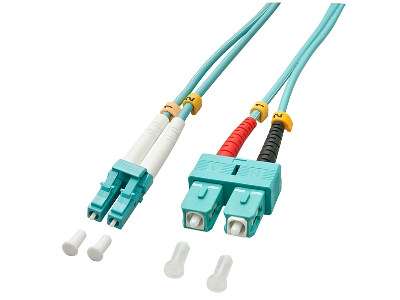 Lindy 15m OM3 LC - SC Duplex, 15 m, OM3, LC, SC | EL Artiklar - Kablar och ledningar - Fiberkablar | GameStuff