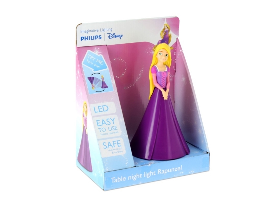 Phillips Disney Prinsesse Rapunzel 3D Bordlampe