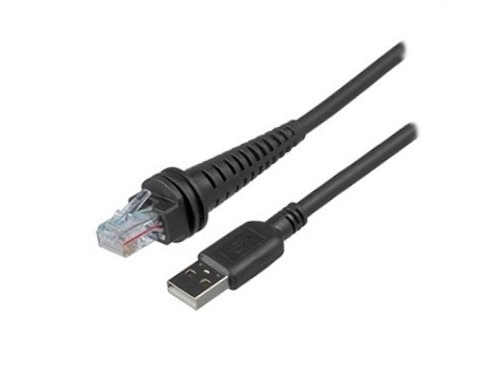 Honeywell - Serielt Kabel - Rs-232 - 5 V - 3 M - Sort - For Xenon 1900, 1900H, 1902, 1902G, 1902G-Bf, 1902Gsr-Bf, 1902H, 1902H Color