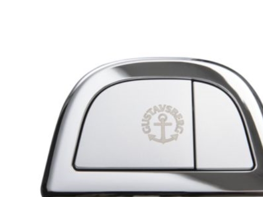 Gb Nautichf Niedriger Druckknopf Duo-17 - Niedriger Druckknopf Duo Chrom Fa 2017