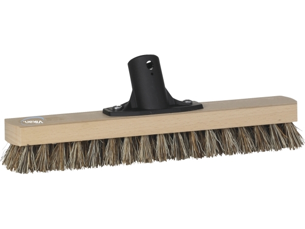 Bodenschrubber 30,5 Cm Starr Mit Sockel Union Borsten Holz, 1 Stück