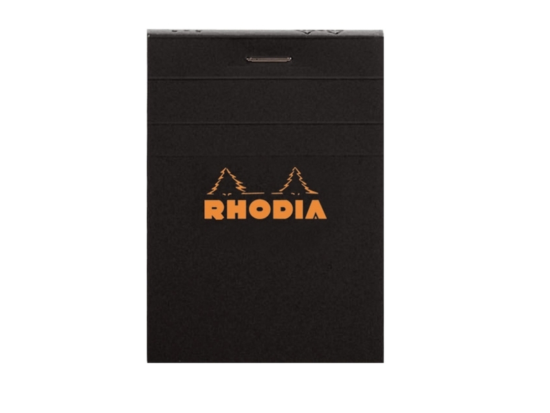 Notizblock, Rhodia, Liniert, A7, 40 Blatt, 80 G