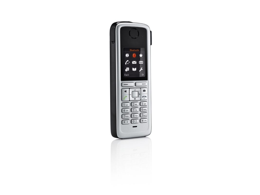 Unify Openstage M3 Plus - Ekstra Trådløst Håndsæt - Med Bluetooth Interface - Dect - Sort, Sølv