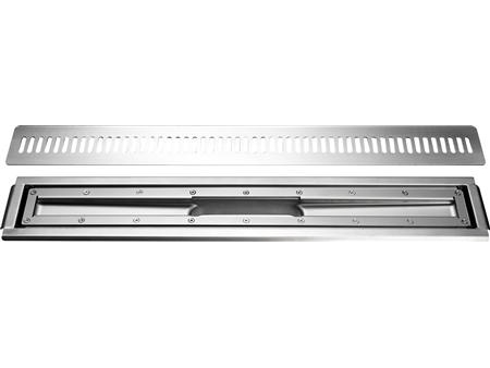 Unidrain Abflussarmaturenset - 700Mm Vinyl Mit Streifen/Rahmen, Rf