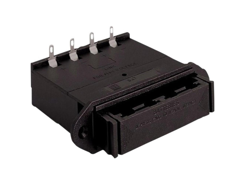 Bulgin Bx0027 Batterihalter Für 4 R6 (Aa) Lötanschluss (L X B X H) 95,3 X 61,2 X 26 Mm