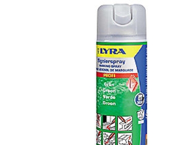 Lyra Markierungsspray Grün - 500 Ml (4180) - Un 1950 Aerosole, Entzündbar 2.1.