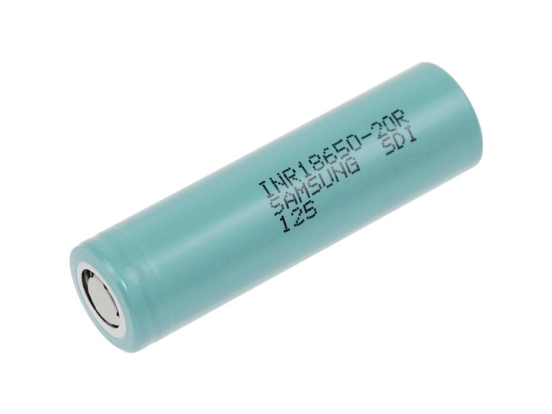 Samsung Inr18650 20r Specialbatteri 18650 Flat Top Högströmskompatibelt Högtemperaturtolerant Litium 3 6 V 2000 Mah