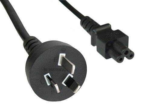 Inline Netzkabel Für Notebook, Australien, 3Pol Kupplung, 2M, 2 M, As3112, C5-Koppler