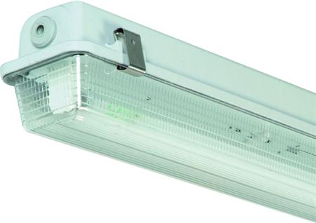 EP2 Tomt 1-rörs armatur AC - förberedd för 1200 mm T8 LED-rör | Belysning - Inomhusbelysning - Armaturer | GameStuff