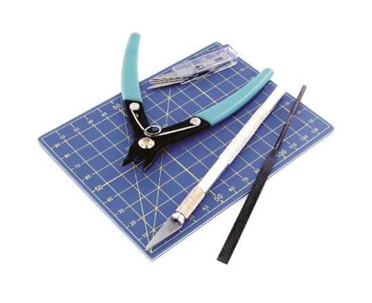 Vallejo T11001, Modellierungswerkzeugsatz, Metall, Kunststoff, Schwarz, Blau, Silber, 9 Stück(E)
