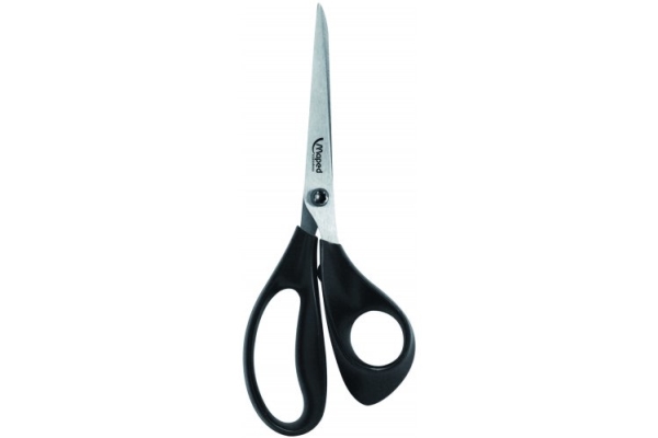 Saks, Maped Advanced Green, asymmetrisk, 18 cm | Kontorsmaterial - Skärverktyg - Sax | GameStuff