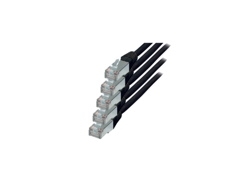 S-Conn Cat.6 S/Ftp 0.25 M, 0,25 M, Cat6, S/Ftp (S-Stp), Rj-45, Rj-45