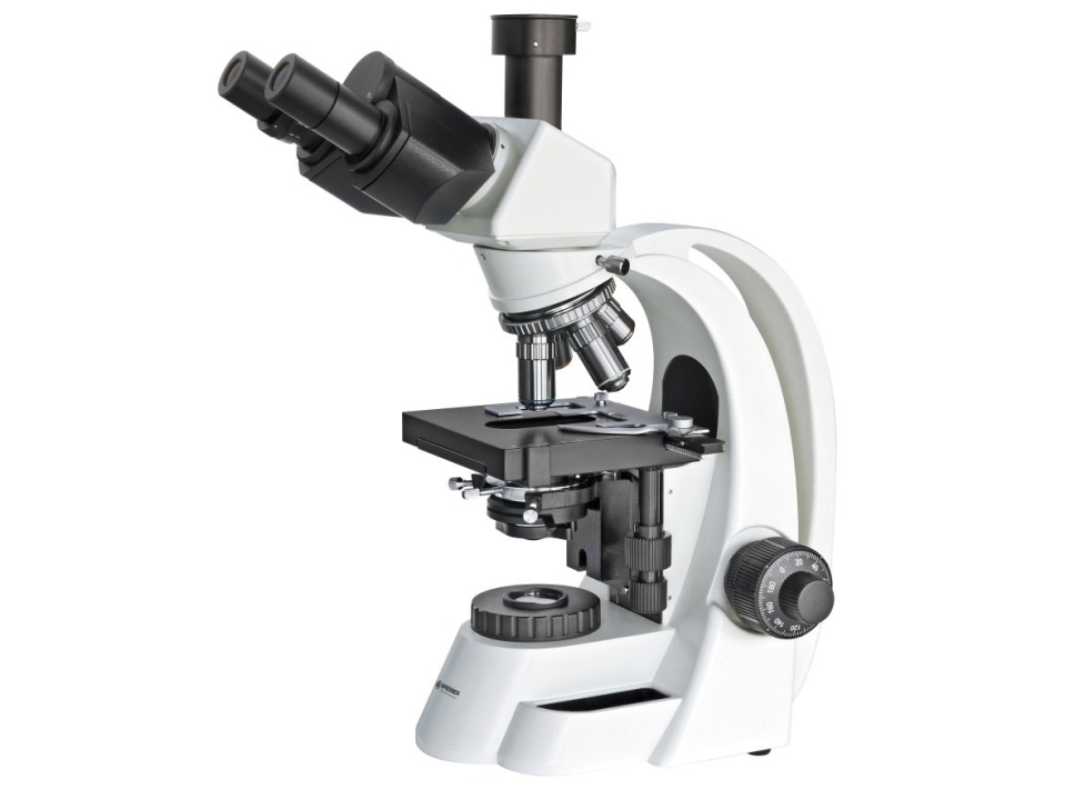 Bresser Optics Bioscience 40-1000X, Digitalt Mikroskop, Sort, Hvid, 1000X, 40X, Halogen, Vekselstrøm