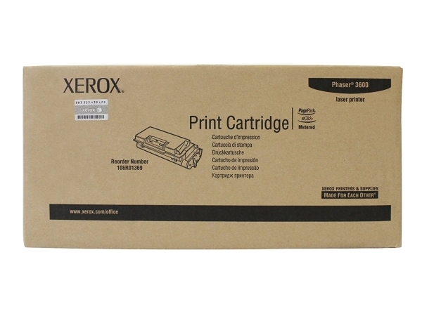 Xerox - Original - Tonerpatron - For Phaser 3600/Ydn, 3600B, 3600Dn, 3600Edn, 3600N