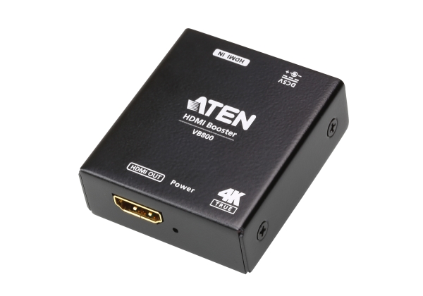Aten True 4K HDMI-booster (4K@20 m), Sändare och mottagare för AV-utrustning, 20 m, Kabel, Svart, HDCP | TV, Ljud & Bild - Övriga tillbehör - Förlängare för ljud och video | GameStuff