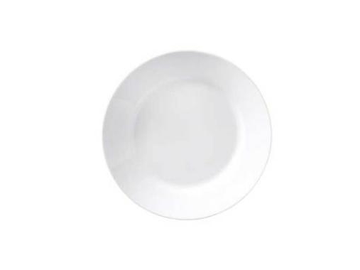 Tallerken Dyb med fane Superwhite Ø28 cm Porcelæn Hvid,stk
