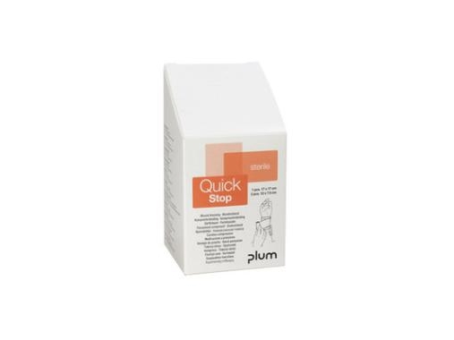 Kompressen-Verband Plum Quickstop Mit 2X Small / 1X Large Für Quicksafe-Schrank, 6 Bk X 3 Rl/Krt
