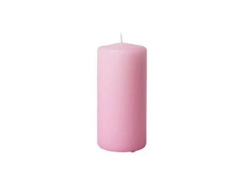 Bloklys Ø60x180 Mm Brændetid 60 Timer Perlemors Rosa,12 Stk/Krt