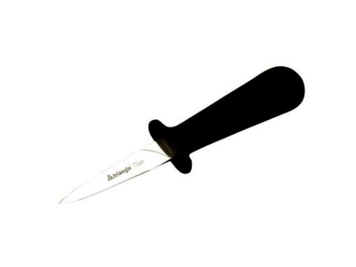 Østersåbner Triangle 6.7 Cm Rustfri Stål/Sort Plast,Stk