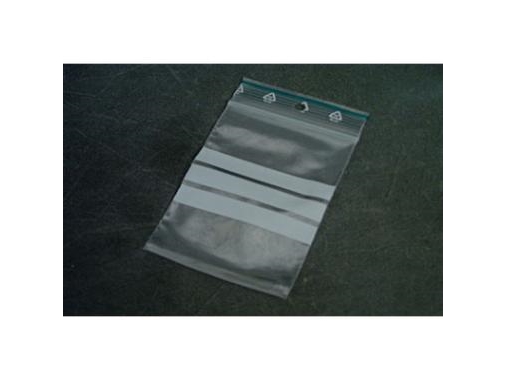 Dragkedjepåse 70x100 mm 50 my med skrivfält LDPE,10 ps x 100 st/pk | Rengöring - Avfallshantering - Soppåsar | GameStuff