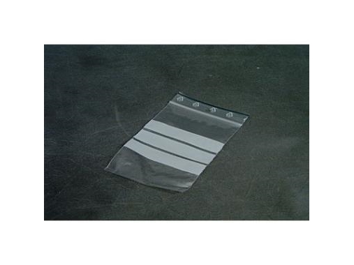 Reißverschlussbeutel 80X120 Mm 50 My Ldpe Mit Schreibfeld, 10Er Pack X 10Er Pack X 100 Stk./Karton