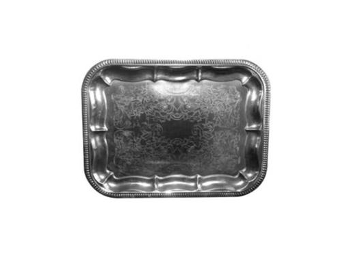 Serveringsfad 31X41 Cm Rektangulær Sølvblik,1 Stk