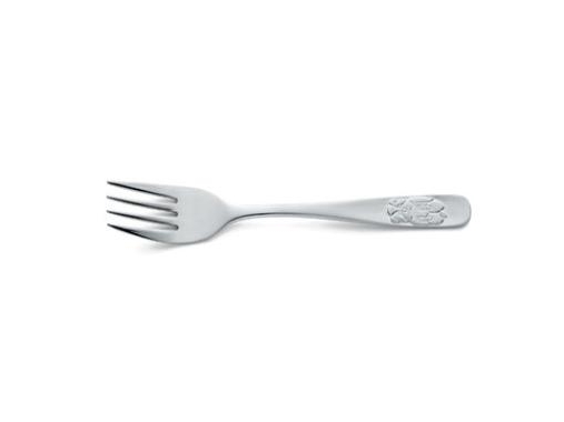 Spisegaffel Bear 14.1 Cm Rustfri Stål - (6 Stk.)