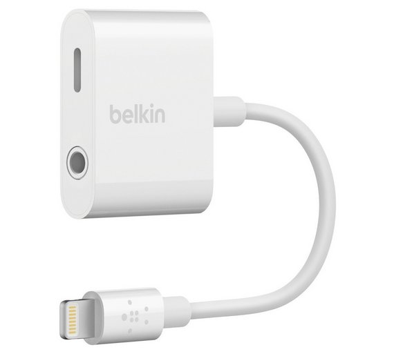 Belkin Rockstar, Weiß, Lightning, Lightning + 3.5Mm, Männlich, Weiblich