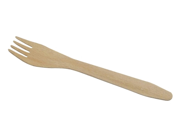 Gabel 160 Mm Unbehandeltes Holz, 100 Stück/Ps - (100 Stück)