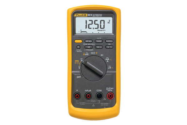 Fluke 88V/A, 98 mm, 52 mm, 201 mm, 624 g, 9V, 9 V | EL Artiklar - Verktyg för EL - Test- och kontrollutrustning | GameStuff