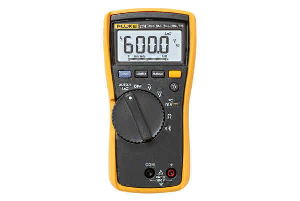 Fluke 114, 9V, 9 V, 84 mm, 46 mm, 167 mm, 550 g | EL Artiklar - Verktyg för EL - Test- och kontrollutrustning | GameStuff