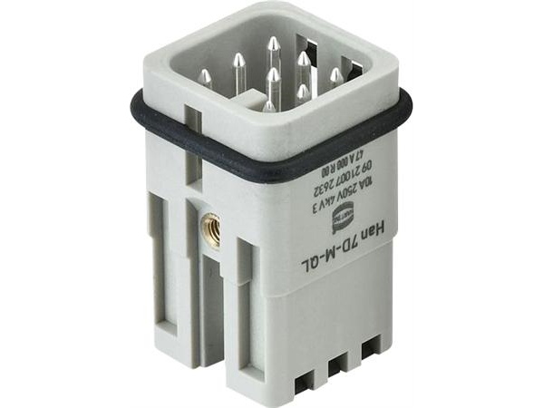 Harting 09 12 012 3101 Tilslutningsindsats Han Q 12 + Pe Han-Quick Lock 1 Stk
