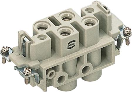 Mehrfachsteck-Einsatz K-4/2-Pin 4/2P Male B16