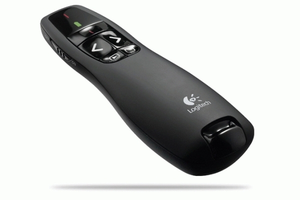 Logitech R400, Rf, Usb, 15 M, Schwarz