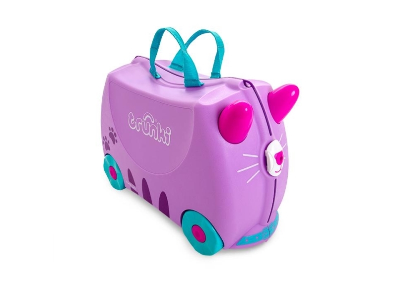 Trunki Cassie The Cat, 3 År, 4 Hjul, Blå, Lyserød