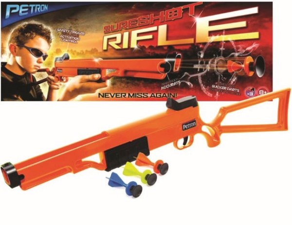 Sureshot-kivääri lapsille w/3 tikkaa