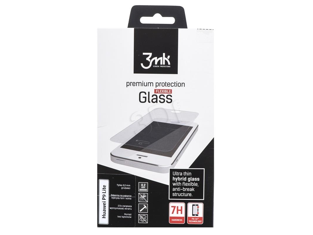 3mk Huawei P9 Lite Flexibelt Glas Hybridglas