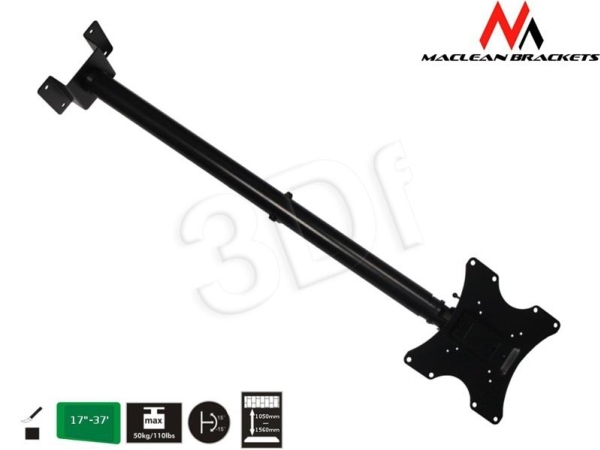 Deckenhalterung Für Tv Oder Monitor Mc-580B 17-37 Vesa 200X200 Bis Zu 50 Kg