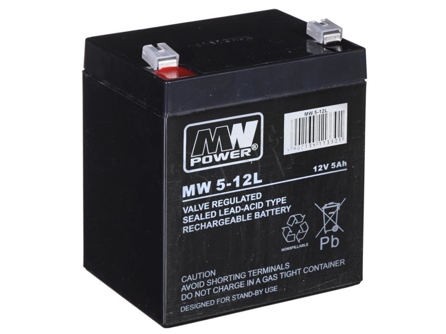 Mpl Power Akkumulator 12V/5Ah (Mw 5-12L)