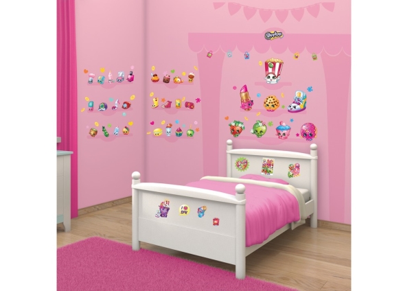 Billede af Shopkins Wallstickers hos Computersalg.dk