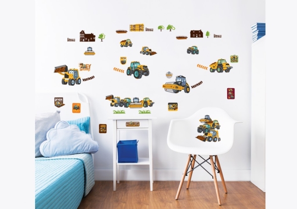 Billede af Min Første Jcb Wallstickers hos Computersalg.dk