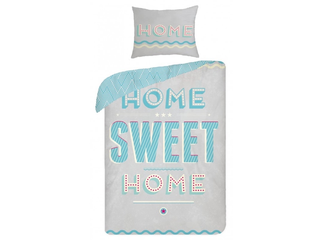 Billede af Home Sweet Home 2I1 Design Sengetøj - 100 Procent Bomuld