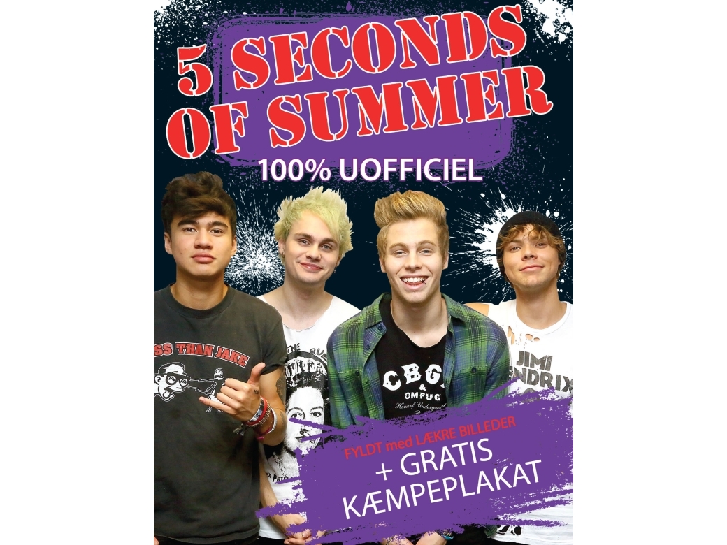 5 Seconds Of Summer Poster Bog | Imogen Williams | Sprache: Dänish