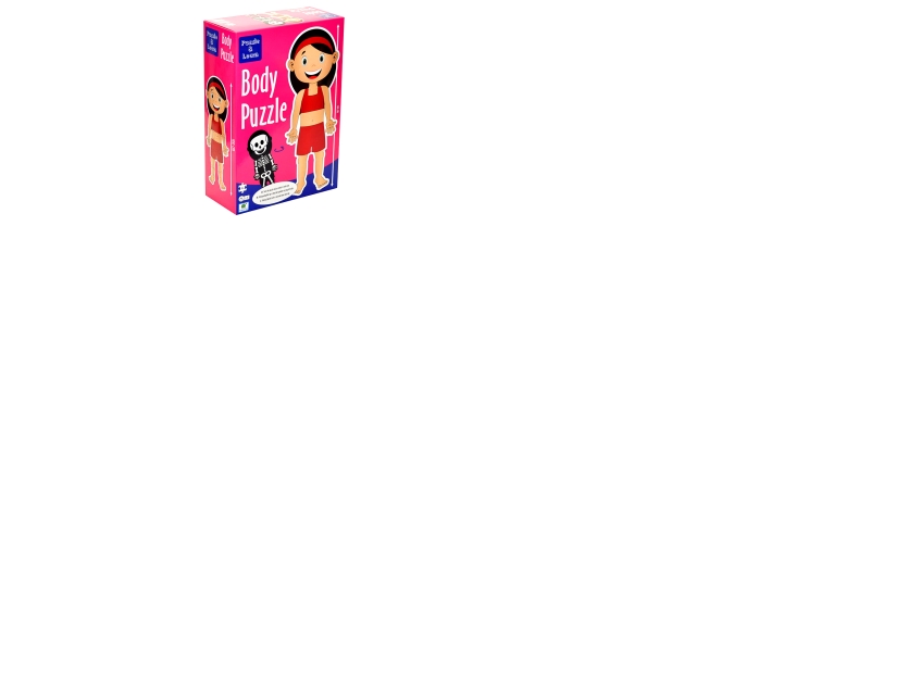 Body Girl Bodenpuzzle