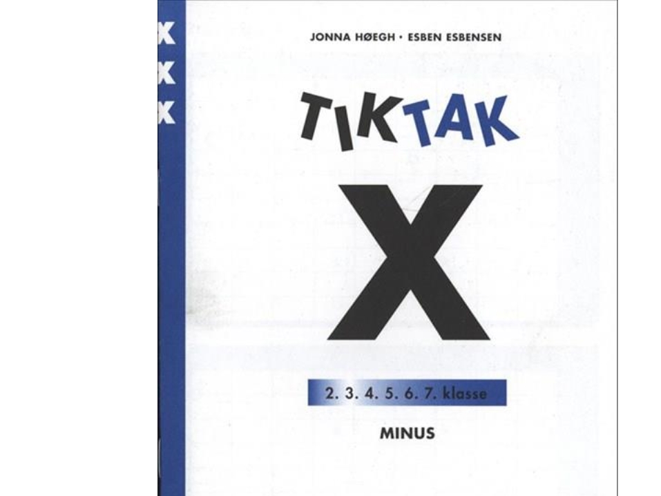 Matematik-Tak 3.Kl. X-Serien, Minus | Jonna Høegh, Esben Esbensen | Språk: Danska