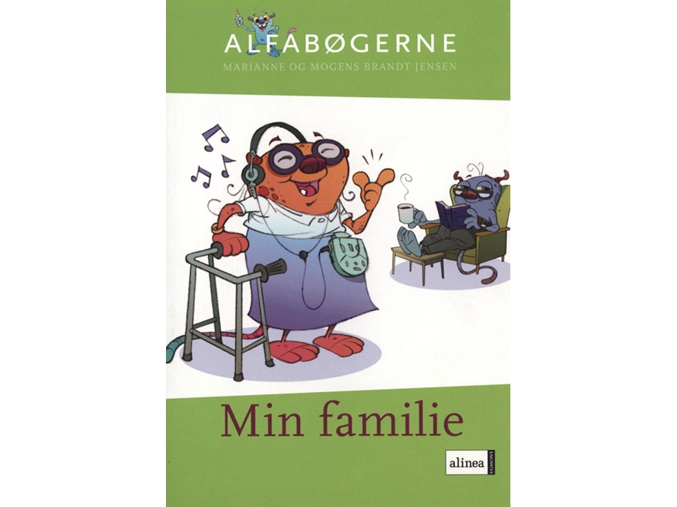Skrivevejen, Alfabøgerne, Min Familie, Lette Bøger | Marianne Brandt Jensen