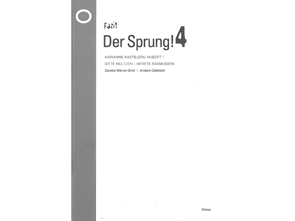 Der Sprung! 4, Fazit | Gitte Moltzen, Marianne Kastbjerg, Merete Rasmussen